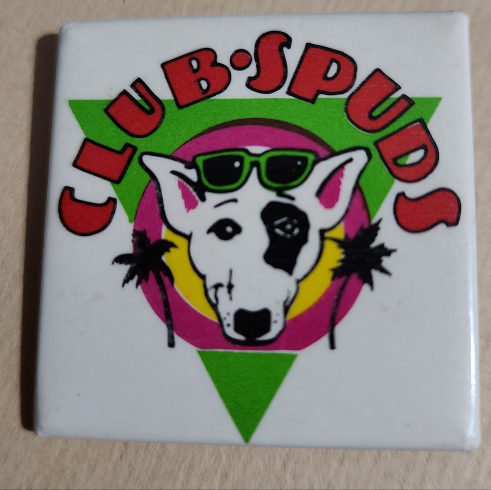 2/$30 Vintage Bud Light Spuds MacKenzie Button Pin